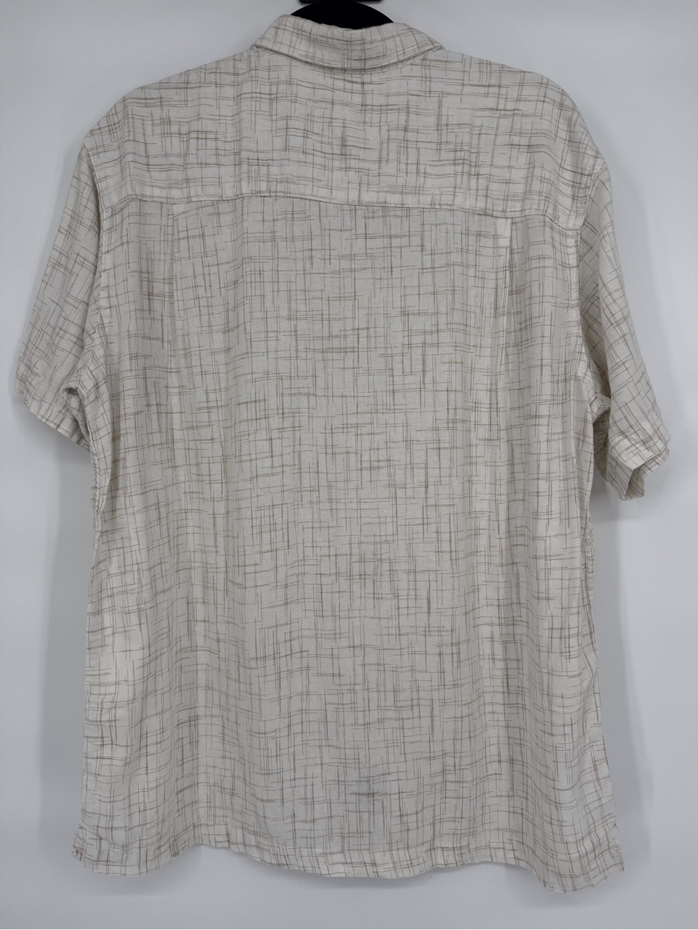 Chereskin Washable Linen Button Up Camp Shirt XL Coastal Minimalist Dadcore - Picture 4 of 7